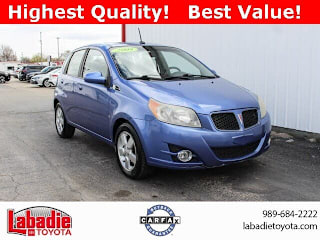 2009 Pontiac G3 Base KL2TD66E09B600965 2009 Pontiac G3 Base