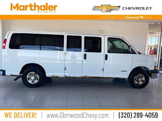 2003 Chevrolet Express Passenger 3500 LS 1GAHG39U531182937 2003 Chevrolet Express Passenger 3500 LS