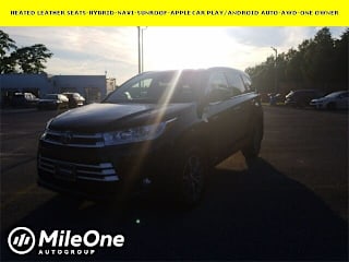 2019 Toyota Highlander Hybrid XLE 5TDJGRFH2KS058726 2019 Toyota Highlander Hybrid XLE