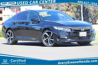 2018 Honda Accord Sport 1HGCV1F3XJA133173 2018 Honda Accord Sport