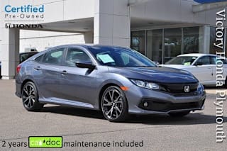2019 Honda Civic Sport 2HGFC2F89KH596624 2019 Honda Civic Sport