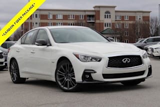 2018 Infiniti Q50 Red Sport 400 JN1FV7AR9JM480778 2018 Infiniti Q50 Red Sport 400