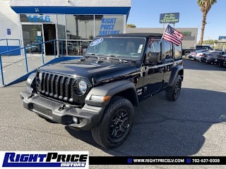 2018 Jeep Wrangler Unlimited Sport S 1C4HJXDG7JW109618 2018 Jeep Wrangler Unlimited Sport S