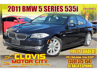 2011 BMW 5 Series 535i WBAFR7C53BC606472 2011 BMW 5 Series 535i