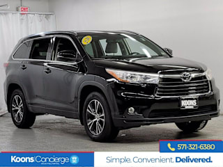 2016 Toyota Highlander XLE 5TDJKRFH1GS288070 2016 Toyota Highlander XLE