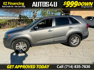 2014 Kia Sorento LX 5XYKT3A68EG483145 2014 Kia Sorento LX