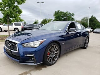 2018 Infiniti Q50 Red Sport 400 JN1FV7AP4JM640032 2018 Infiniti Q50 Red Sport 400