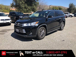 2018 Toyota Highlander XLE 5TDKZRFH5JS535758 2018 Toyota Highlander XLE