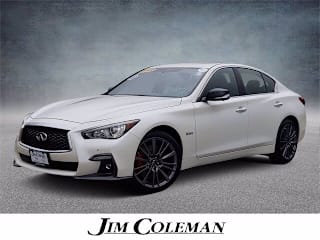 2019 Infiniti Q50 Red Sport 400 JN1FV7AR5KM830473 2019 Infiniti Q50 Red Sport 400