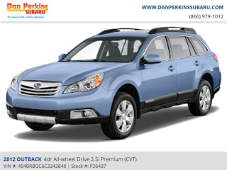2012 Subaru Outback 4S4BRBGC6C3242848 2012 Subaru Outback