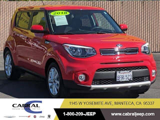 2018 Kia Soul + KNDJP3A54J7529455 2018 Kia Soul +