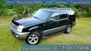2005 Mercury Mountaineer Luxury 4M2ZU86W75UJ04016 2005 Mercury Mountaineer Luxury