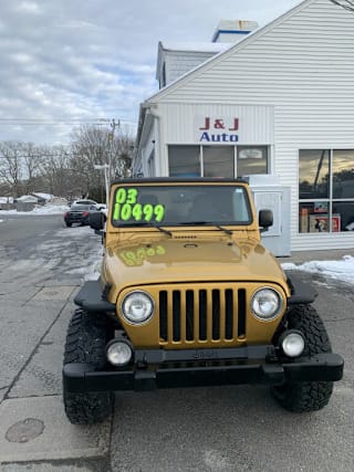 2003 Jeep Wrangler Sport 1J4FA49S23P322292 2003 Jeep Wrangler Sport