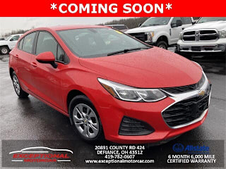 2019 Chevrolet Cruze 3G1BC6SM9KS611846 2019 Chevrolet Cruze