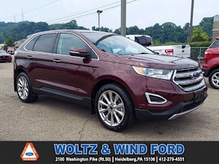 2017 Ford Edge Titanium 2FMPK4K85HBB84165 2017 Ford Edge Titanium