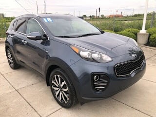 2018 Kia Sportage EX KNDPNCACXJ7422165 2018 Kia Sportage EX