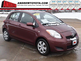 2010 Toyota Yaris JTDKT4K30A5323290 2010 Toyota Yaris