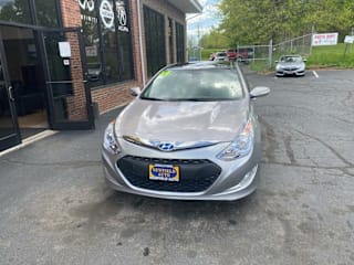 2014 Hyundai Sonata Hybrid Base KMHEC4A40EA106192 2014 Hyundai Sonata Hybrid Base