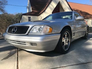 2000 Mercedes-Benz SL-Class WDBFA68F3YF189348 2000 Mercedes-Benz SL-Class