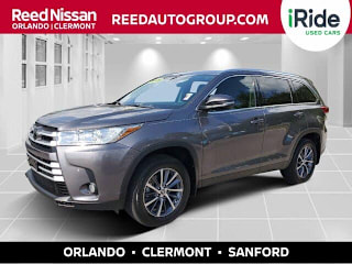 2019 Toyota Highlander XLE 5TDJZRFHXKS587674 2019 Toyota Highlander XLE
