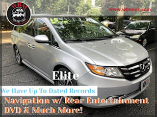 2015 Honda Odyssey Touring Elite 5FNRL5H9XFB067861 2015 Honda Odyssey Touring Elite