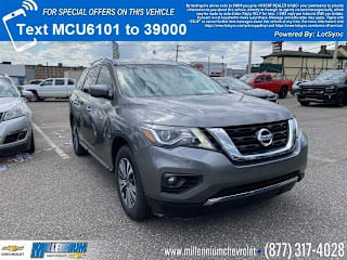 2018 Nissan Pathfinder SV 5N1DR2MM0JC616101 2018 Nissan Pathfinder SV