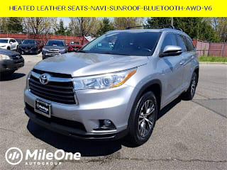 2016 Toyota Highlander XLE 5TDJKRFH6GS328854 2016 Toyota Highlander XLE