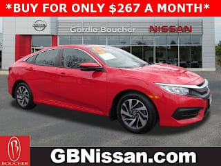 2018 Honda Civic EX 2HGFC2F71JH538318 2018 Honda Civic EX