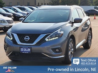 2018 Nissan Murano SL 5N1AZ2MH9JN155717 2018 Nissan Murano SL