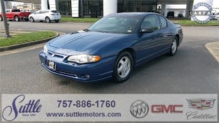 2003 Chevrolet Monte Carlo SS 2G1WX12K439159973 2003 Chevrolet Monte Carlo SS