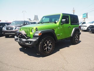 2018 Jeep Wrangler Sport S 1C4GJXAG1JW304923 2018 Jeep Wrangler Sport S