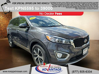 2018 Kia Sorento EX V6 5XYPHDA54JG425595 2018 Kia Sorento EX V6