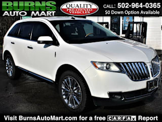 2012 Lincoln MKX Base 2LMDJ6JK6CBL02154 2012 Lincoln MKX Base