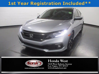 2019 Honda Civic Sport 19XFC2F85KE050106 2019 Honda Civic Sport