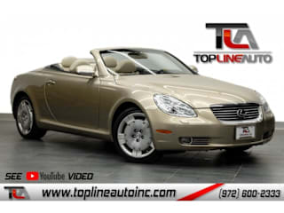 2003 Lexus SC 430 Base JTHFN48Y730040821 2003 Lexus SC 430 Base