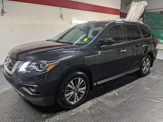 2018 Nissan Pathfinder S 5N1DR2MN3JC613900 2018 Nissan Pathfinder S
