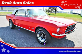 1967 Ford Mustang 7T01C298130 1967 Ford Mustang