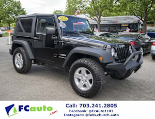 2015 Jeep Wrangler Sport 1C4AJWAGXFL665804 2015 Jeep Wrangler Sport