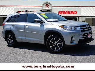 2018 Toyota Highlander XLE 5TDJZRFH2JS547507 2018 Toyota Highlander XLE