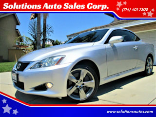 2010 Lexus IS 350C Base JTHFE2C2XA2503124 2010 Lexus IS 350C Base