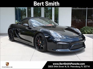 2016 Porsche Boxster Spyder WP0CC2A88GS152109 2016 Porsche Boxster Spyder