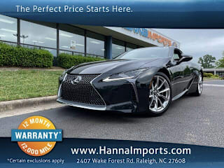 2018 Lexus LC 500 Base JTHHP5AY9JA002839 2018 Lexus LC 500 Base