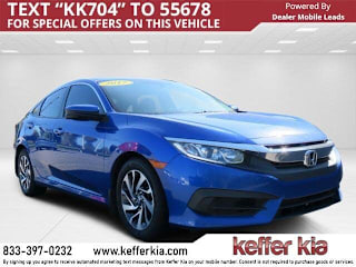 2017 Honda Civic EX 19XFC2F74HE021826 2017 Honda Civic EX