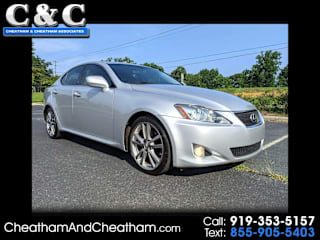 2008 Lexus IS 250 Base JTHBK262185067341 2008 Lexus IS 250 Base