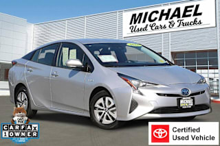 2018 Toyota Prius JTDKARFU7J3054528 2018 Toyota Prius