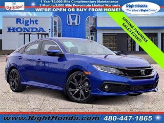 2020 Honda Civic Sport 19XFC2F82LE012835 2020 Honda Civic Sport