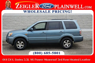 2007 Honda Pilot EX-L 2HKYF185X7H530660 2007 Honda Pilot EX-L
