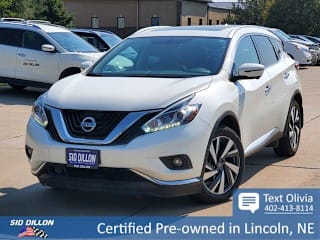 2018 Nissan Murano Platinum 5N1AZ2MH3JN163201 2018 Nissan Murano Platinum