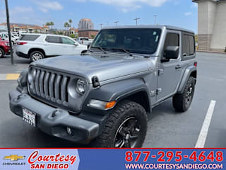 2018 Jeep Wrangler Sport 1C4GJXAG8JW146337 2018 Jeep Wrangler Sport