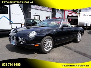2005 Ford Thunderbird Deluxe 1FAHP60AX5Y106321 2005 Ford Thunderbird Deluxe